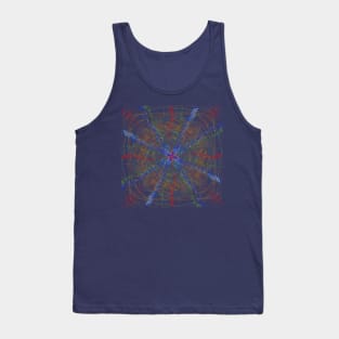 Light Color Paint Illustration Tank Top